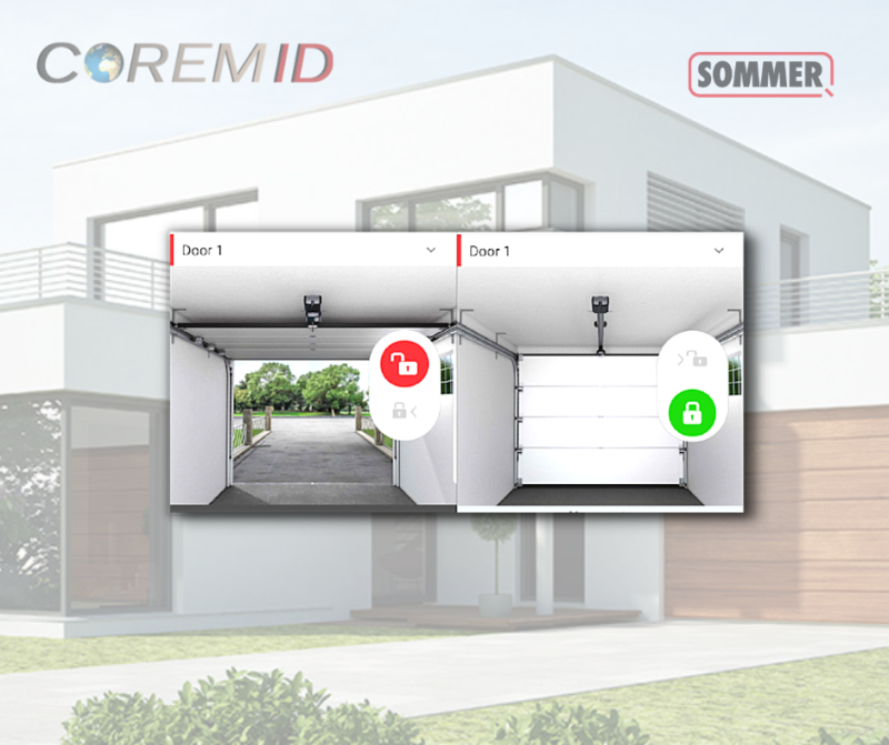 Technologie sans fil « SOMweb » pour commandez votre porte de garage dans le pays d'Aix 